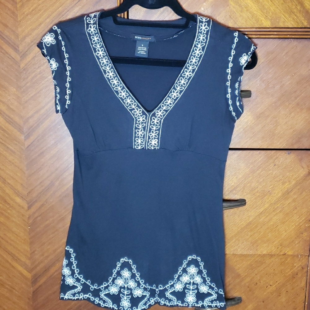BCBG MaxAzria • Boho Babydoll Top